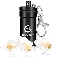 Amazon | 耳栓 安眠 防音 Quietide 睡眠用耳栓 遮音値31dB 睡眠